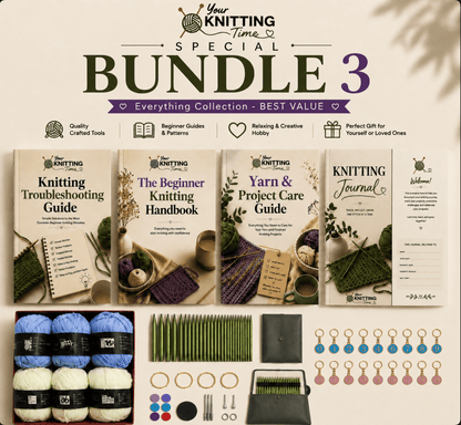 Knitting Made Easy Kit - Your Knitting Time