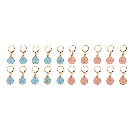 20 Numbered Stitch Markers - Your Knitting Time